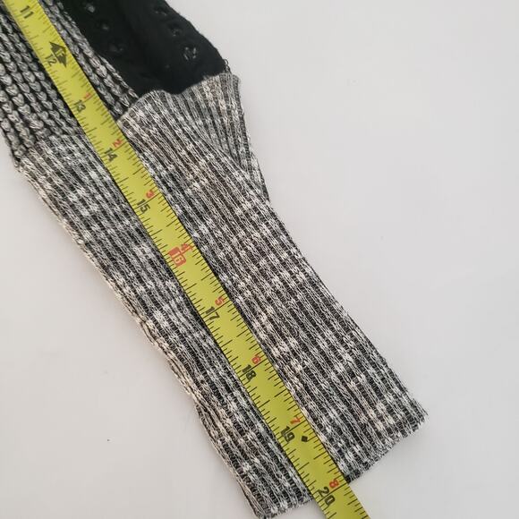 Soft Surroundings Women SIZE PM PETITE Gray Black Knit Long Sleeve Casual Top - Picture 11 of 12